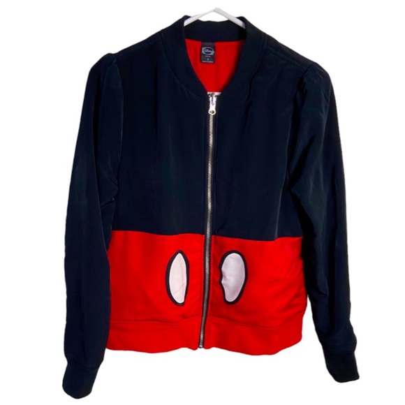 DISNEY Store Brand Unique Mickey/Minnie Reversible Jacket Size Sm - Picture 2 of 10
